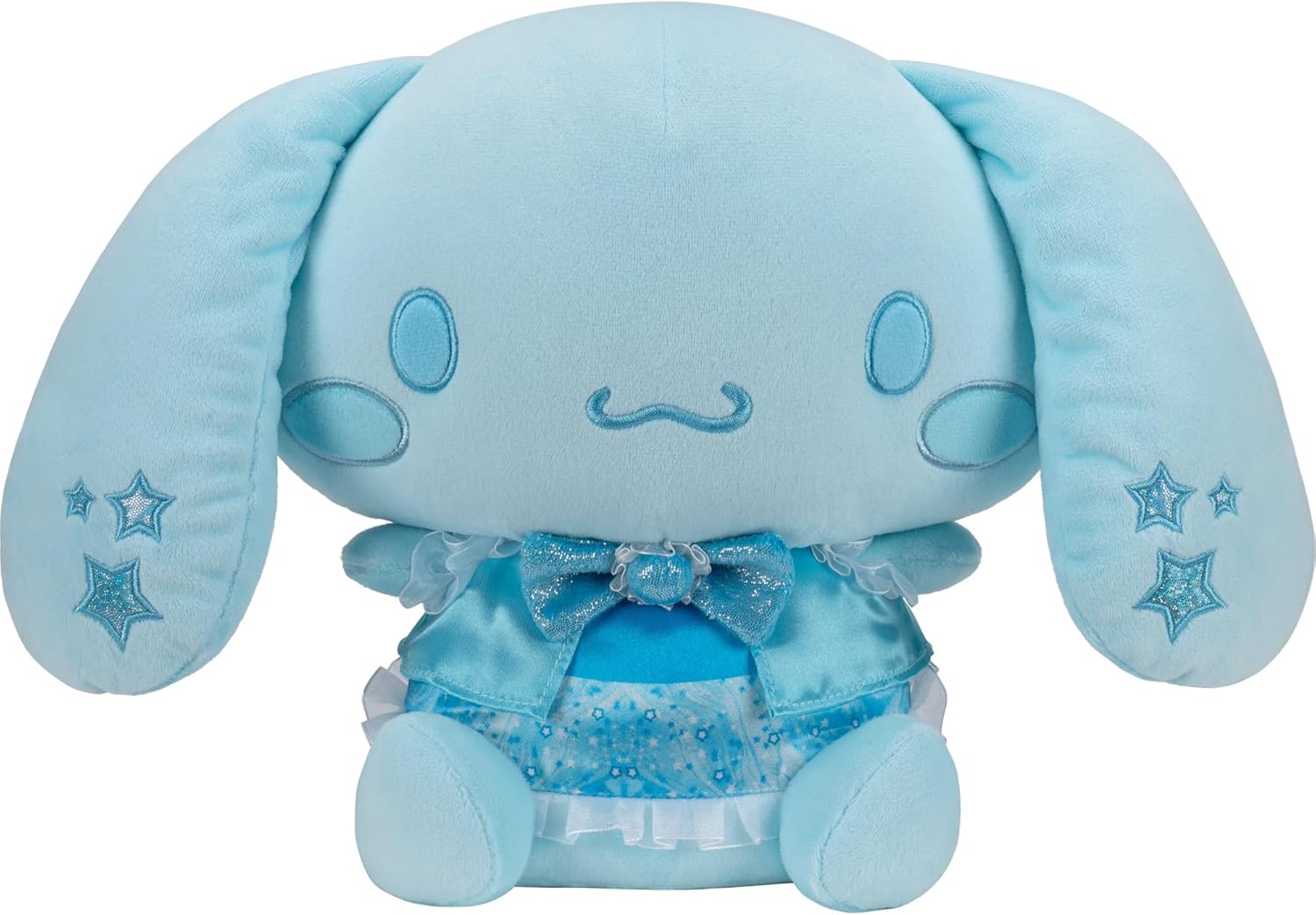 Hello Kitty® and Friends, 12-inch Cinnamoroll™ Plush, Tonal Sparkle Collection - Officially Licensed Sanrio® Product - Ages 6+