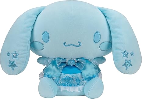 Hello Kitty® and Friends, 12-inch Cinnamoroll™ Plush, Tonal Sparkle Collection - Officially Licensed Sanrio® Product - Ages 6+