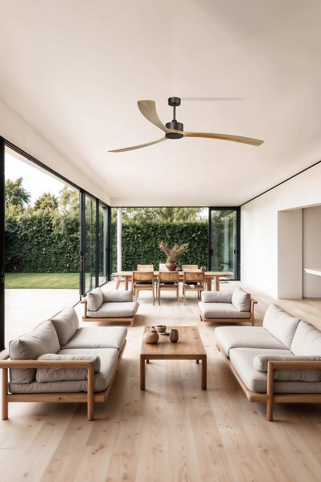 FARO BARCELONA 34200A - KAUAI Ventilador de techo marrón