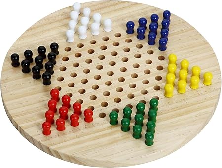 Amazon Silly Goose Games 木製チャイニーズチェッカー 天然木製ボードゲーム 伝統的なペグ60個 大人 男の子 女の子向け 6色 最大6人までプレイ可能 全年齢対応 クラシック ボードゲーム おもちゃ Amazon Silly Goose Games 木製チャイニーズチェッカー 天然木製ボードゲーム 伝統的なペグ60個 大人 男の子 女の子向け 6色 最大6人までプレイ可能 全年齢対応 クラシック ボードゲーム おもちゃ