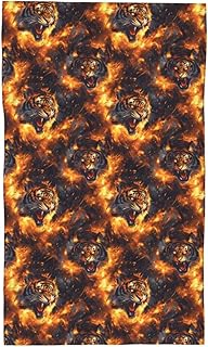 Microfiber Face Towel 27.5 × 16 Inch - Fire C...