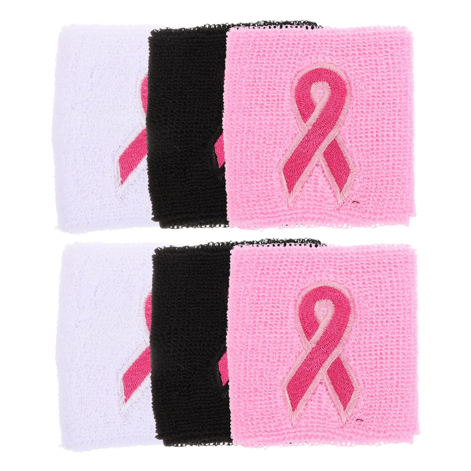 Mikikit 3Pairs Elastic Wristbands Durable Wrist Brace for Sports for Football and Basketball Breathable Comfort Fit