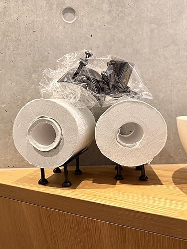 羊のトイレットペーパーホルダー 置き型 動物ティッシュペーパーホルダー