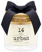 Vista 9 de Conceptos Urbanos de DECOCANDLES - Coco de la Isla - Vela de soya altamente perfumada - Larga duración - vertida a mano en Estados Unidos
