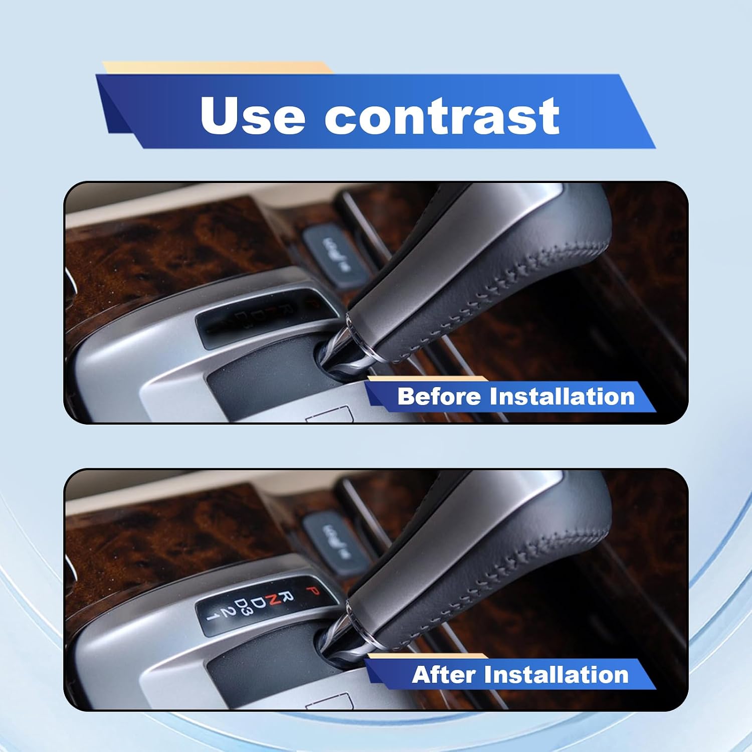 Console Gear Display Panel Trim 54721 TB0 A Console Gear Shift Repair Stick Compatible with Honda Accord 2008-2013 Car Console Gear Stick Selector Display Panel Trim image 5