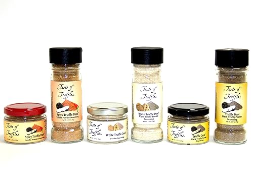 Miniatura 5 de Truffle Dust Condimento en polvo de trufas y champiñones, condimentos gourmet de trufa, veganos y vegetarianos (trufa blanca, 1.23 oz (35 g))