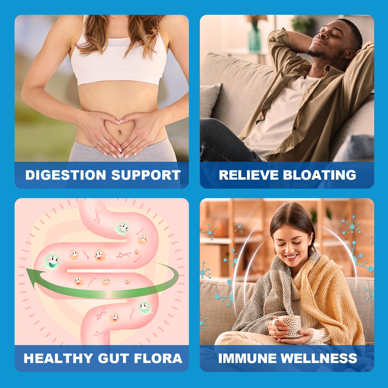 25-in-1 Digestive Enzymes Pro Max w/ 20 Enzymes 1000mg Probiotic Prebiotic Postbiotic Ginger Artichoke Bromelain Papain Lactase Gentian ACV for Indigestion, Debloat, Gut, Motility, Women Men, 120 Caps — Amazon image 7