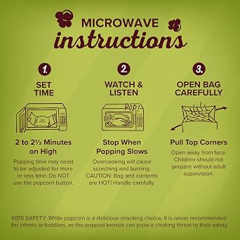 Orville Redenbacher's Microwave Popcorn with Avocado Oil, Sea Salt Flavor, 2.71 oz., 6-Count