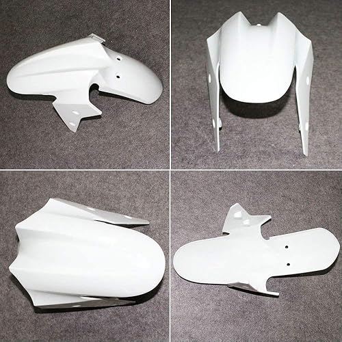 Miniatura 3 de ZXMT Kit de carenado de motocicleta sin pintar para Kawasaki NINJA 250R EX250 2008 2009 2010 2011 2012 (15 piezas)