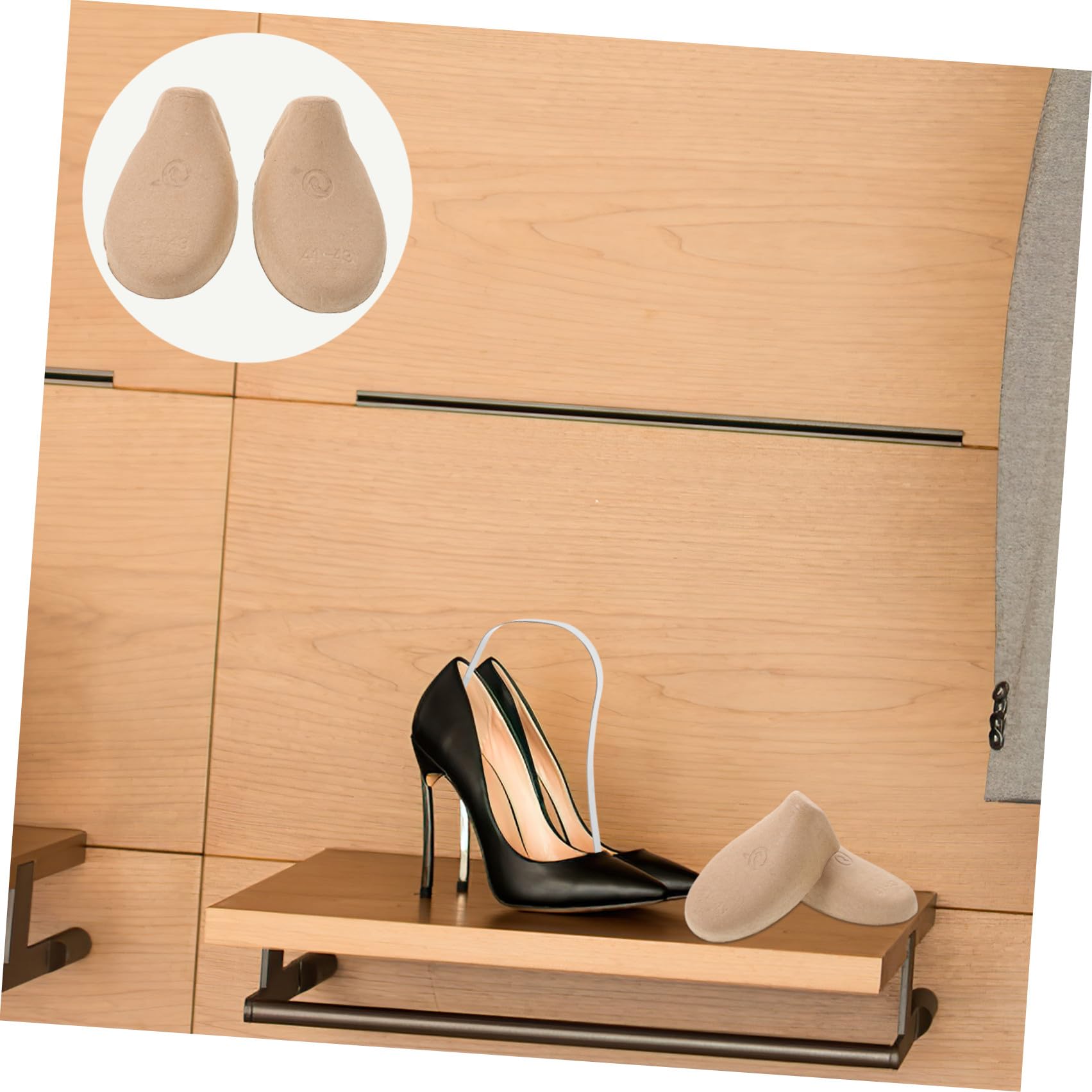 Modellatore per Scarpe 50 Paia Eu 41-43, Tendiscarpe in Polpa Uomo, Supporto Interno per Scarpe da Golf, Accessori per Lavanderia a e Pulizia