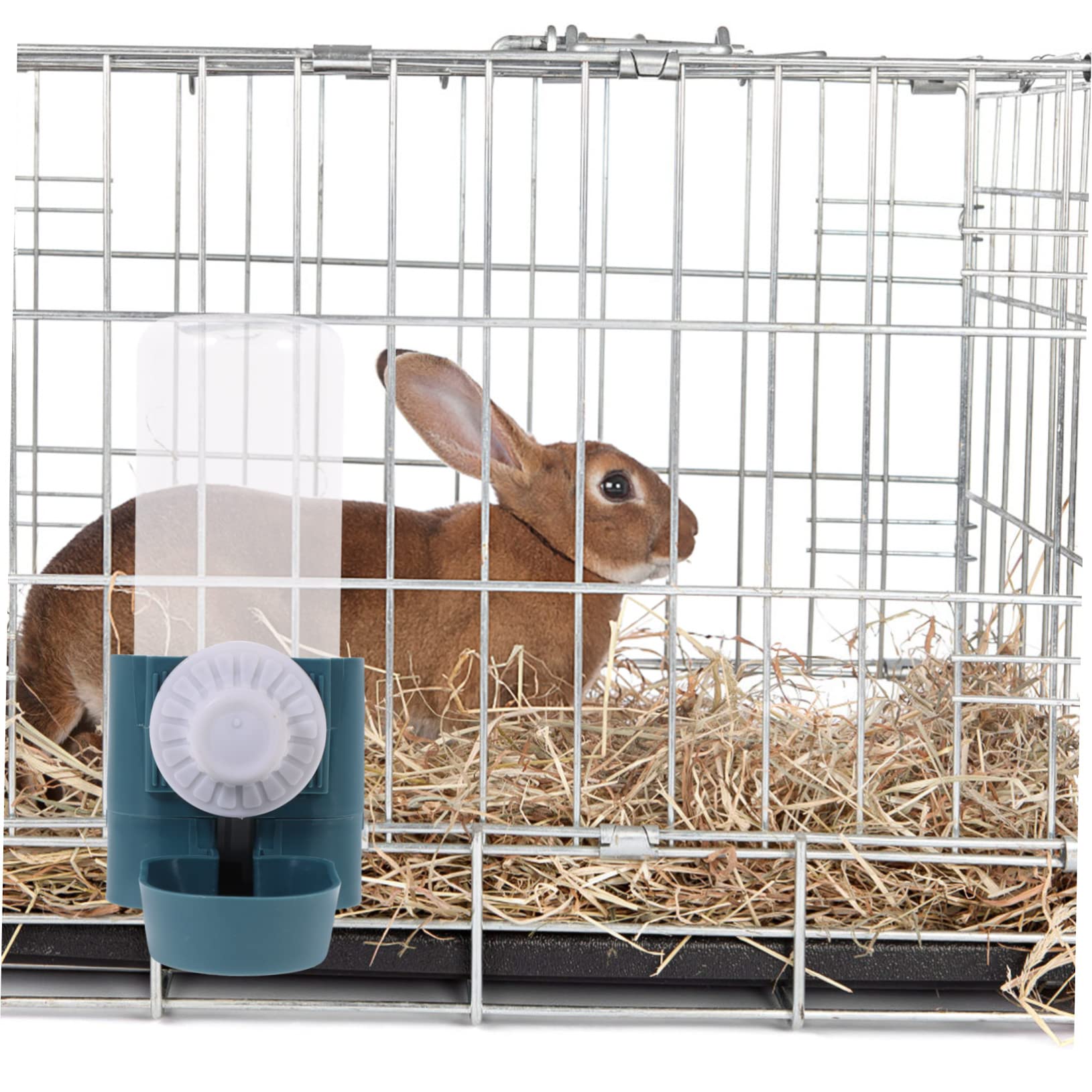 HAPINARY Hanging Automatic Water Dispenser for Pets Leak Hamster and Rabbit Water Bottle Secure Cage Feeder for Guinea Pigs Ferrets and Hedgehogs