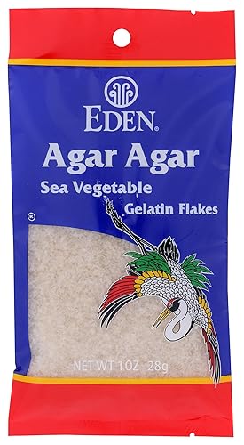 Eden Agar Agar - Copos de verduras marinas de 1 onza, paquete de 1