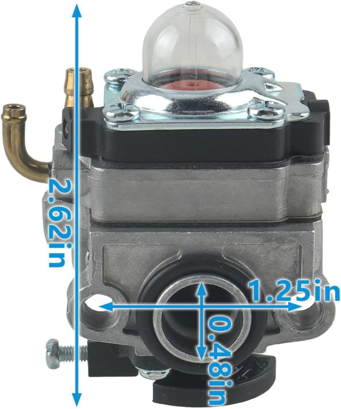 Compatible with Carburetor Kit for Shindaiwa T230 T230X T230XR T282 T282X Ryobi 650R 825R 875R 890 890R 825RA Troy-Bilt TB144 TB146EC TB590BC TB525CS TB514CS TBE515 Spark Plug
