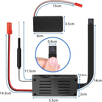 Mini Camera 1080P HD Portable with No Audio