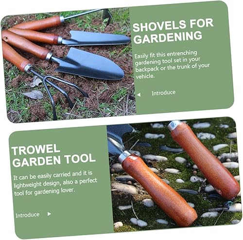 Miniatura 5 de VANZACK 1 Set Garden Hand Trowel Ergonomic Gardening Tools for Planting Digging Weeding and Transplanting Durable Design for Efficient Garden Work
