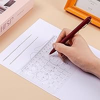 Vista 7 de Mr. Pen - Plantilla de dibujo geométrico, plantilla de plástico, plantillas de forma, plantillas geométricas