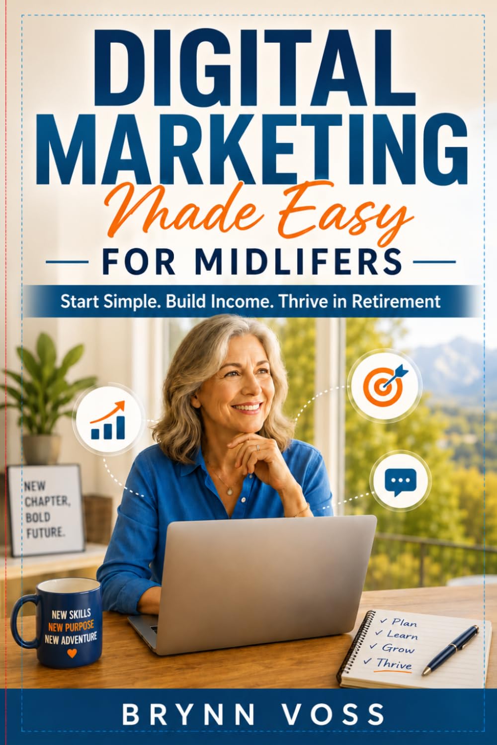 Digital Marketing Made Easy for Midlifers: Start Simple. Build Income. Thrive in Retirement