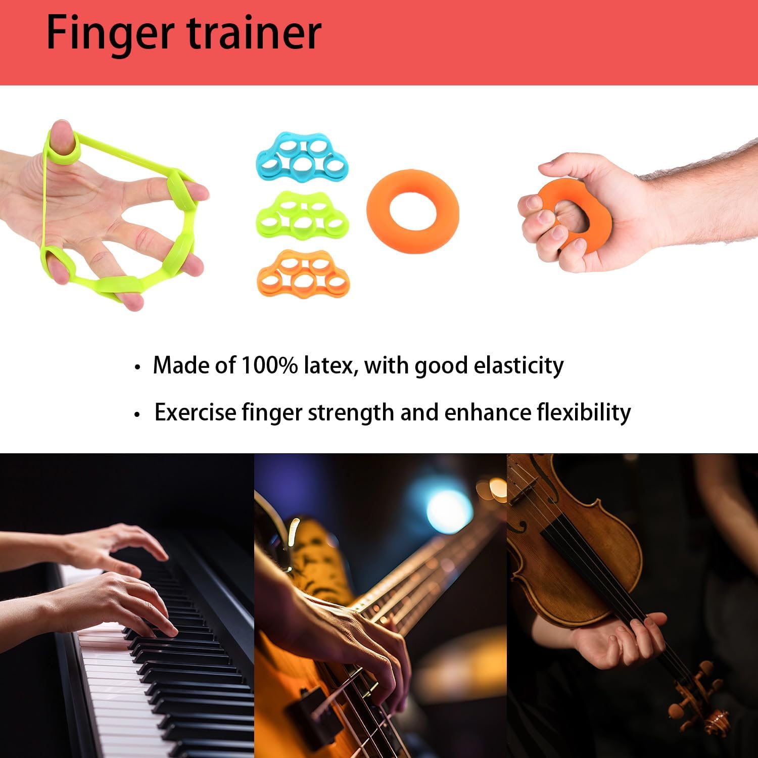 15 PCS Resistance Bands Set, 20-40lbs Exercise Tubes with Handles, Protective Nylon Sleeves, Door Anchor & Ankle Strap, Stretch Bands for Full Body Workout, Strength Training for Men & Women