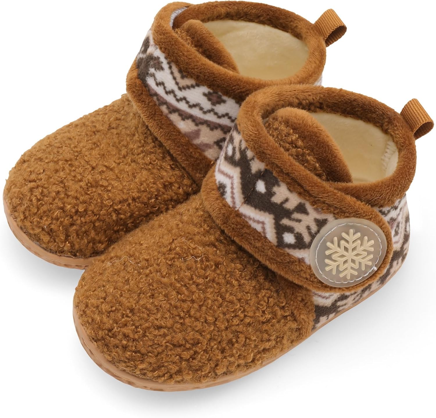 FEETCITY Baby Booties Girls Boys Infant Slippers First Walkers Shoes Warm Socks Newborn Crib Shoes
