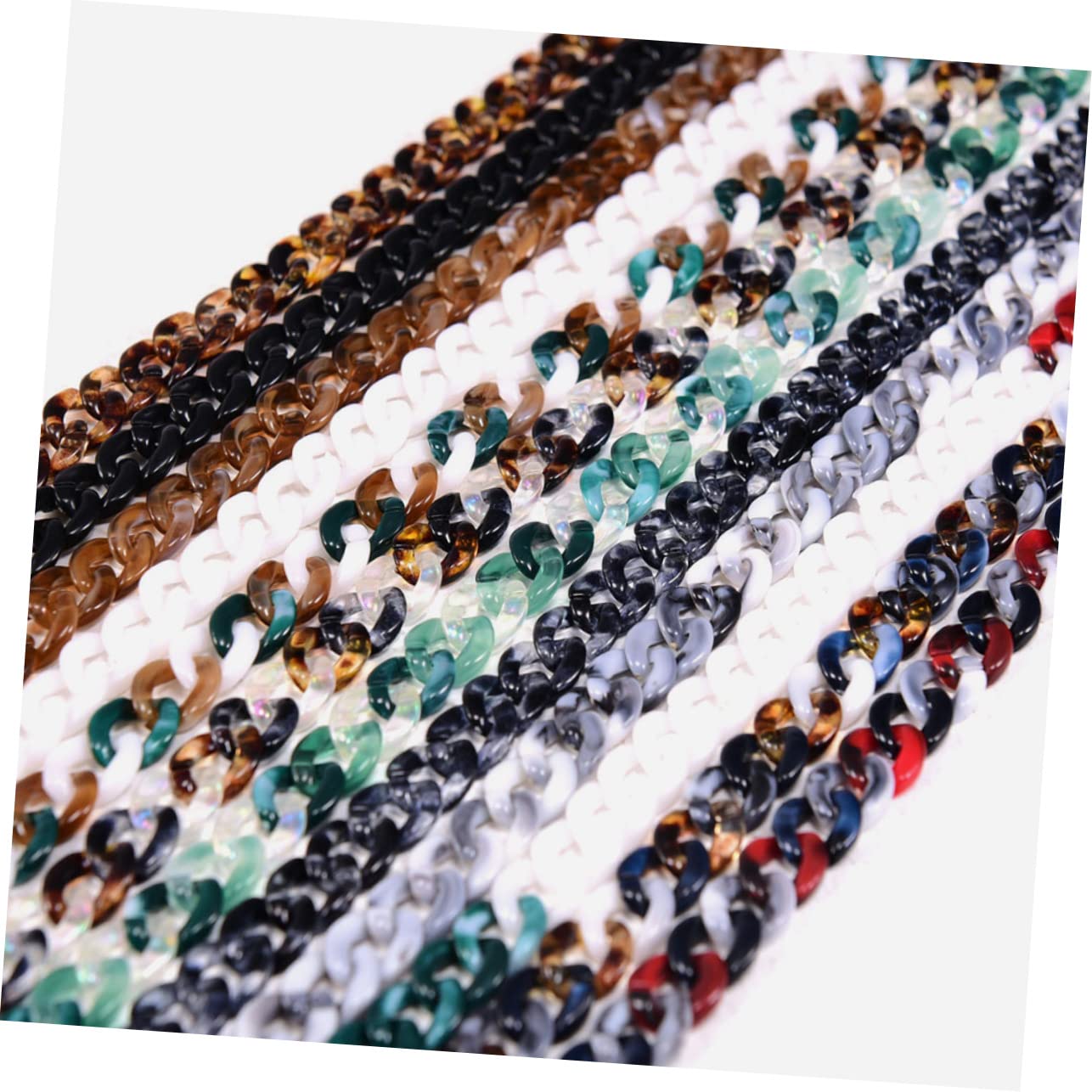 VALICLUD catena di occhiali collana porta occhiali collana di perline tracolla per occhiali da sole collane porta occhiali intorno collo porta collana per occhiali da donna Acrilico