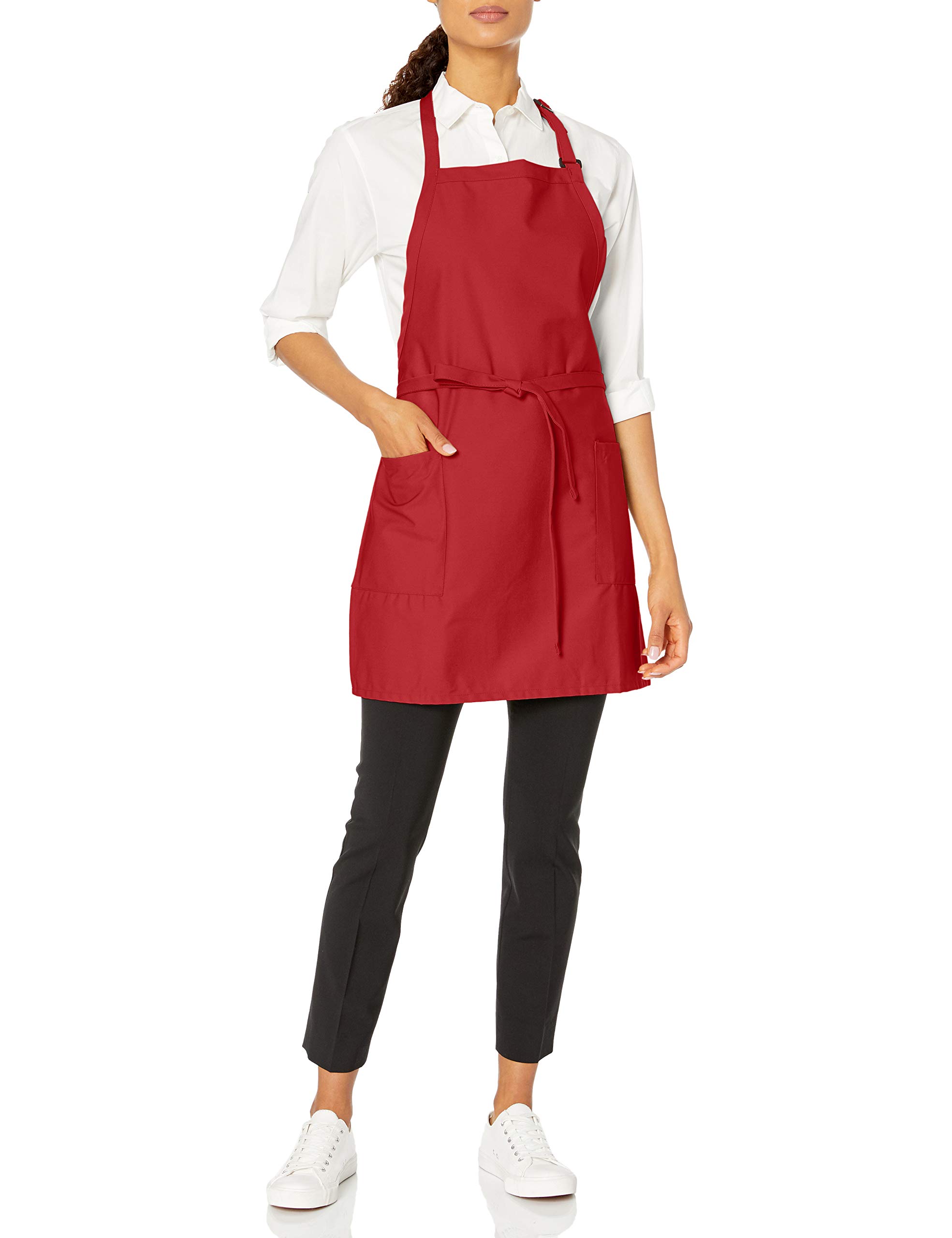 Uncommon ThreadsBib Aprons with Pockets for Work + Restaurant Uniform