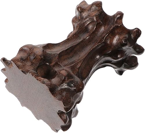 Housoutil Soporte de exhibición de bola de cristal de madera, base de esfera, soporte de bola de cristal, soporte de exhibición de globo para