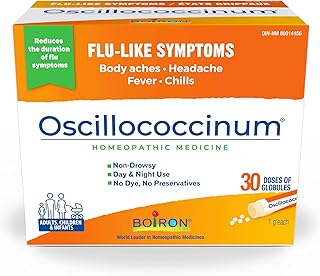 Boiron Oscillococcinum 30 doses Homeopathic Medicine for Flu-like Symptoms; Reduces the duration of flu-like symptoms such...