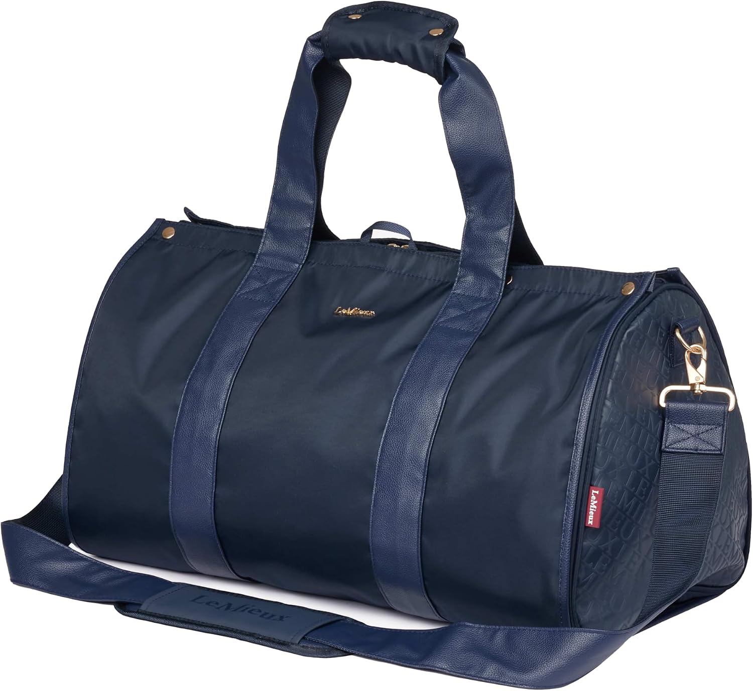 LeMieux Luxe Show Jacket Duffle Bag - 2 in 1 Duffle Bag and Show Jacket Carrier - Water Resistant - Pefect for Shows - Black