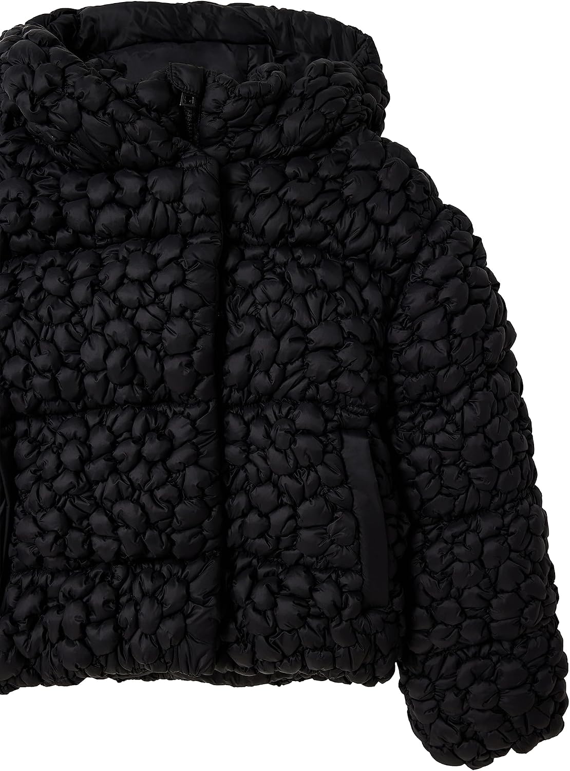 Desigual Girls' Girl Woven Padded Short Overcoat
