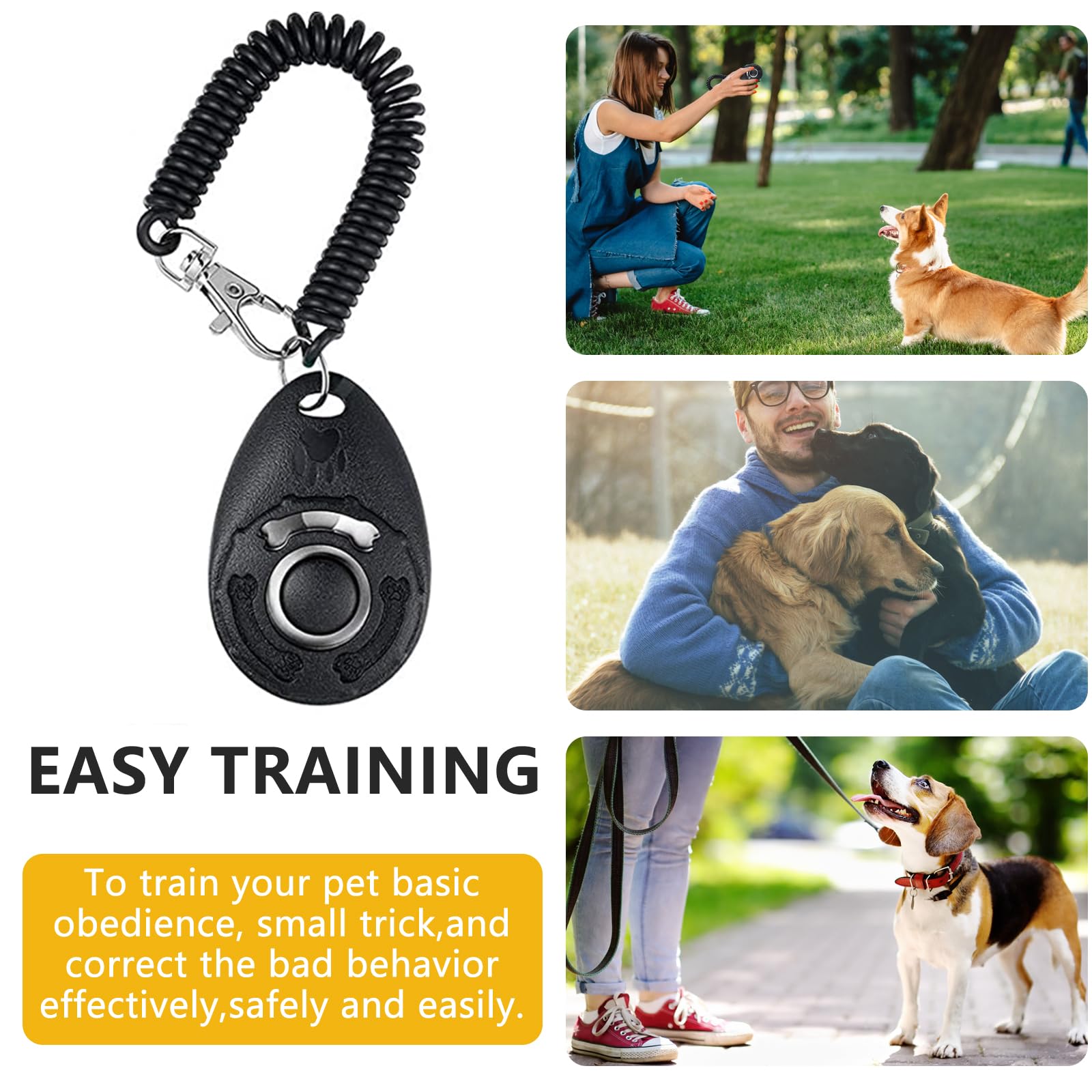 Hunde‑Leckerli‑Tasche Mit Trainings‑Clicker – Magnetischer Verschluss, Hüftgurt, Freihändig