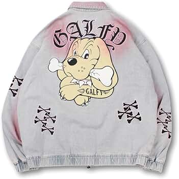 Amazon | (ガルフィー)GALFY 骨骨カラーデニムジャケット[144011] (JP