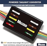Vista 5 de MECMO Arnés de cableado de remolque de 4 pines para Subaru Forester 1998-2008, Outback 2000-2009, Tribeca 2008-2014, B9 Tribeca 2006-2007, Subaru