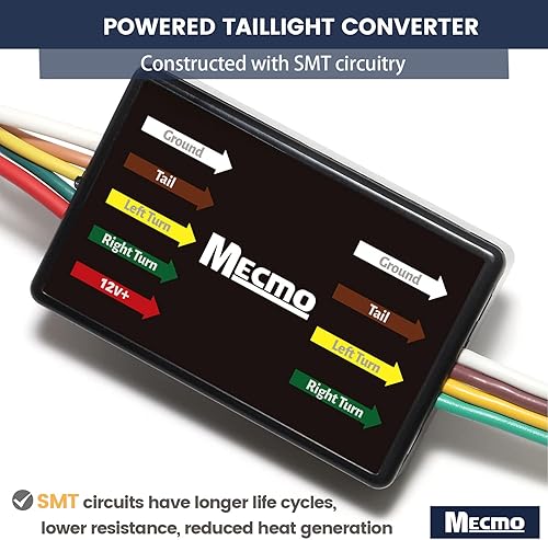 Miniatura 5 de MECMO Arnés de cableado de remolque de 4 pines para Subaru Forester 1998-2008, Outback 2000-2009, Tribeca 2008-2014, B9 Tribeca 2006-2007, Subaru