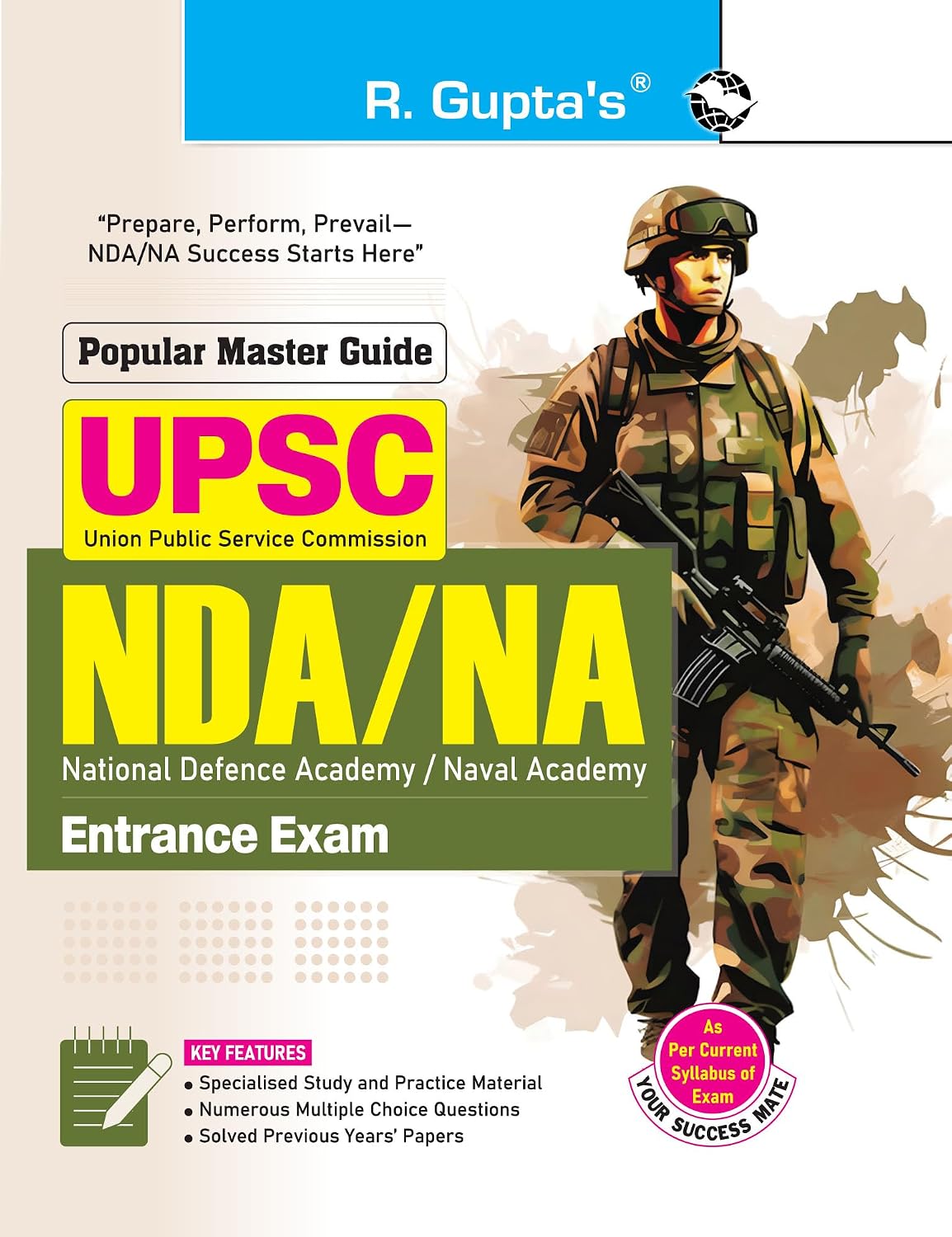 NDA/NA (National Defence Academy/Naval Academy) Entrance Exam Guide ...