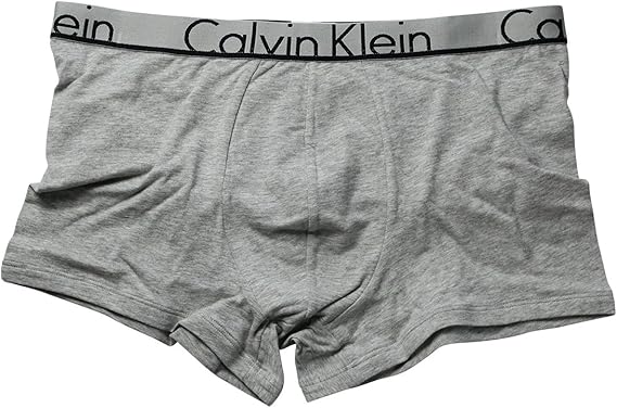 Amazon Calvin Klein カルバンクライン Ck Id Cotton Solids Trunk ボクサーパンツ グレーヘザー L サイズ ボクサー 通販