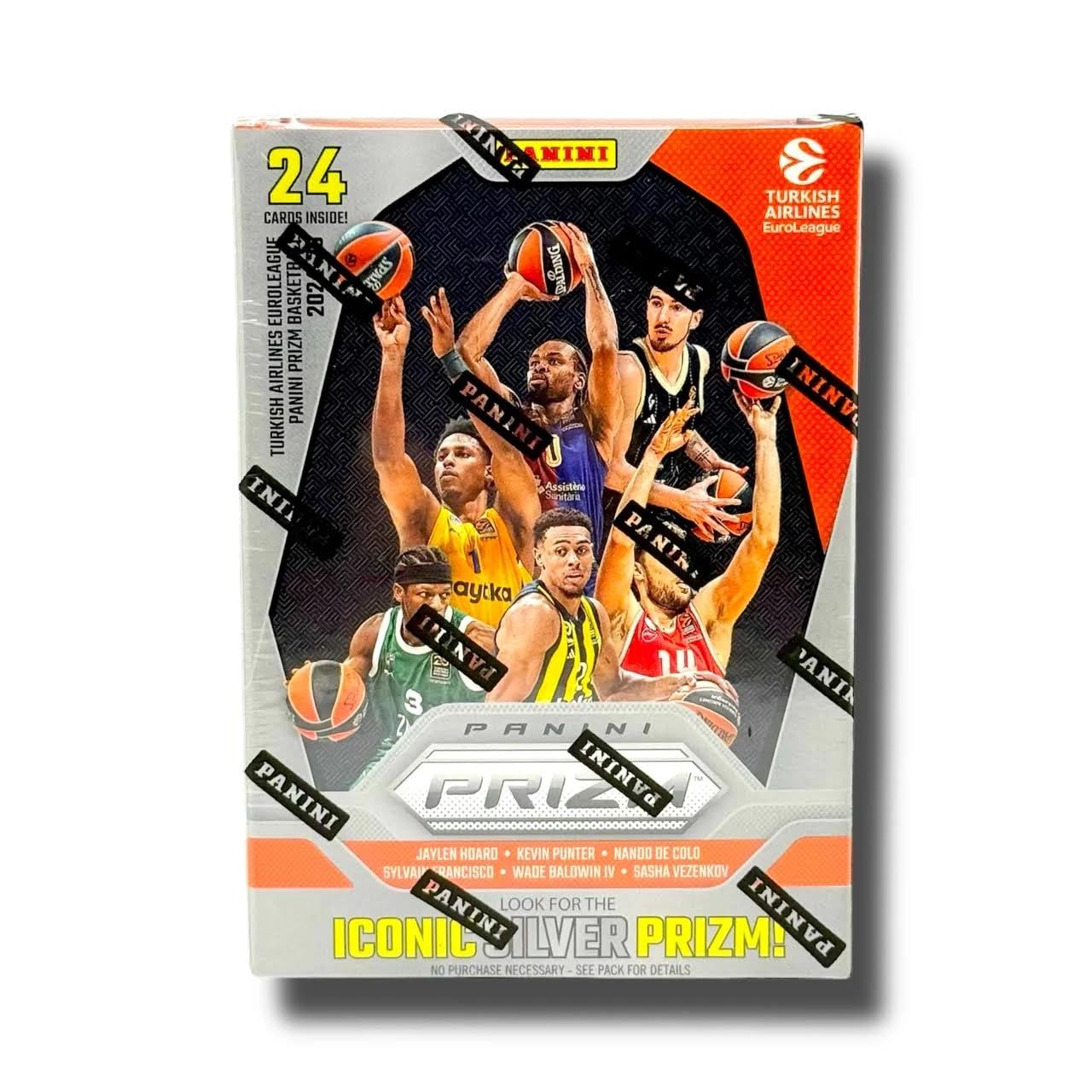 2024β25 Panini Prizm EuroLeague Basketball Blaster Box β Official Trading Cards β Retail Exclusive Parallels, Inserts & Rookies β Sealed Box