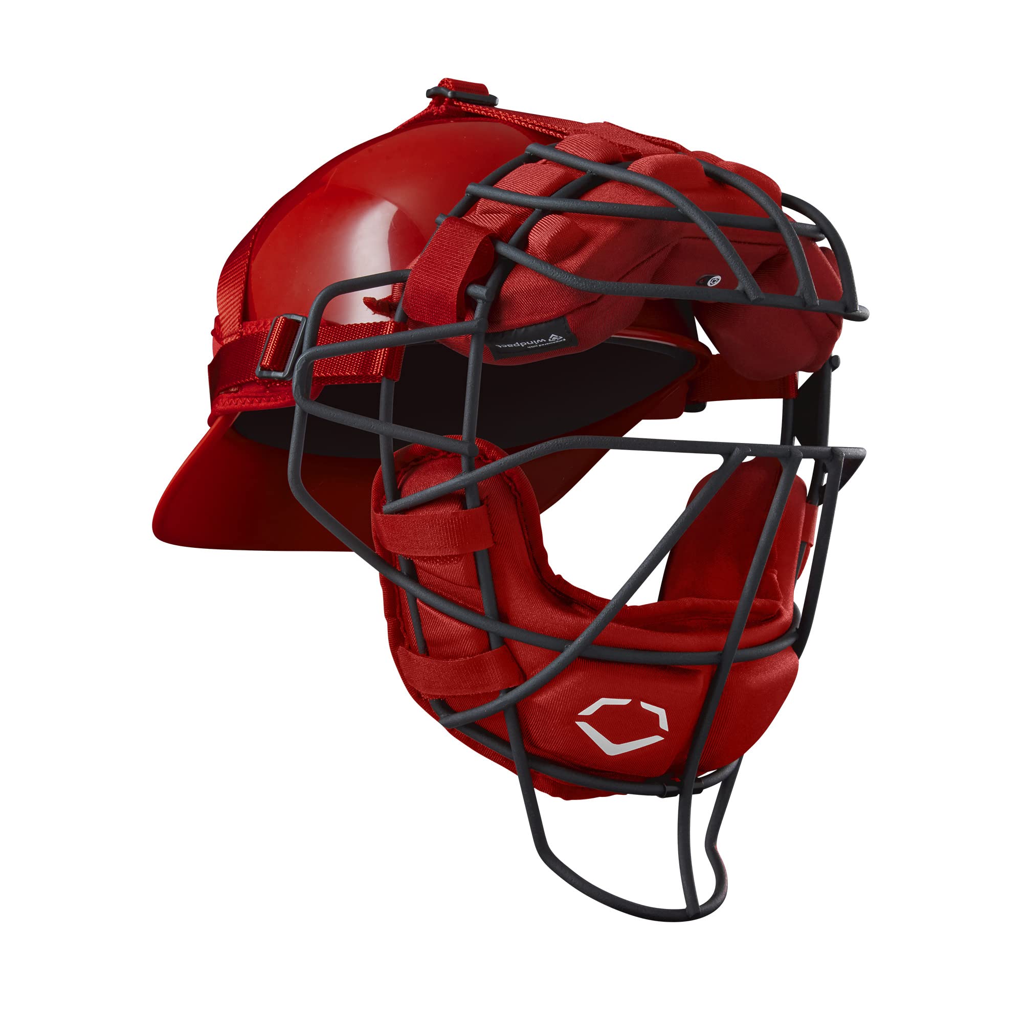 EvoShield Pro-SRZ™ Catcher's Titanium Facemask - Scarlet, OSFA