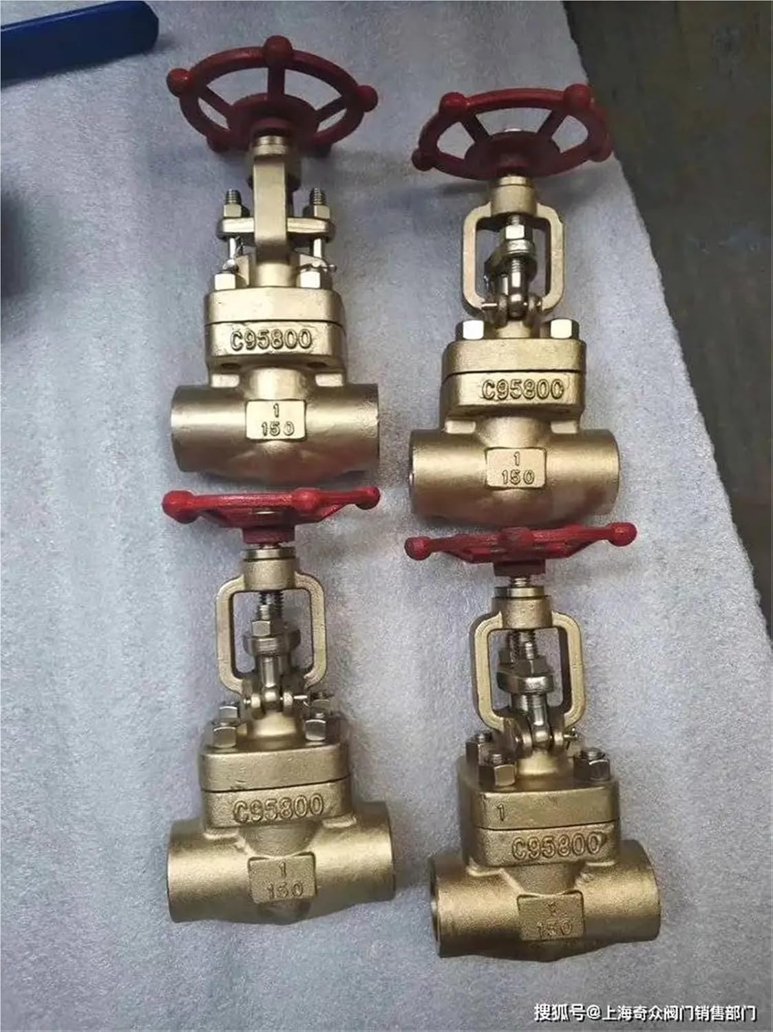 For Manufacture 800LB Work Pressure Material C95800 SCR Threaded Bronze Gate Valve