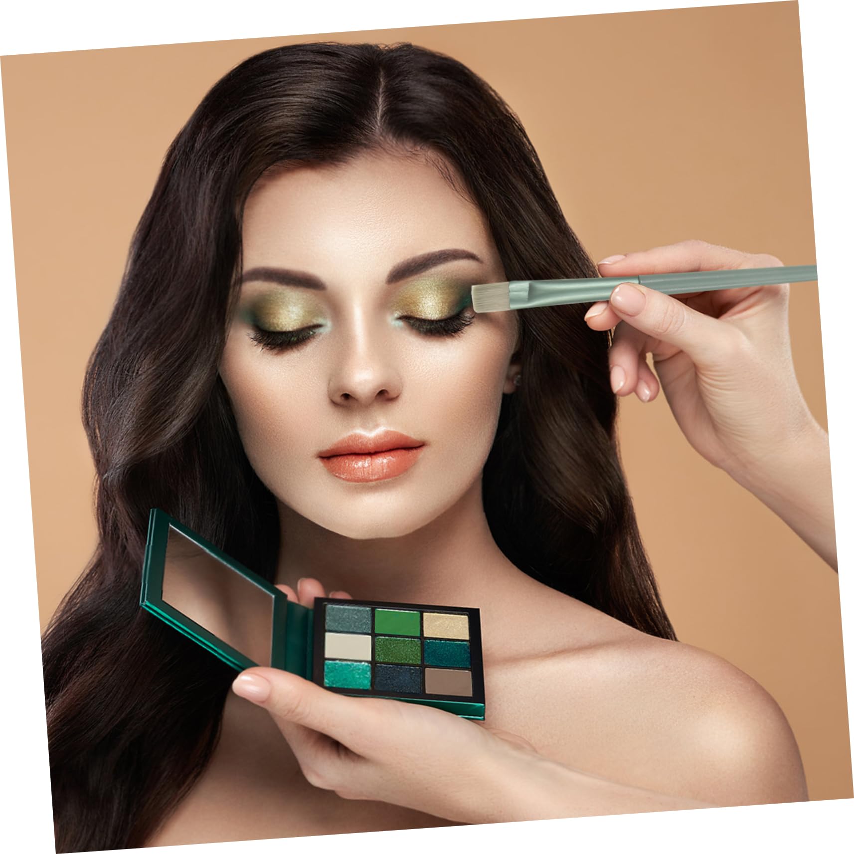 Pennelli per Trucco Strumenti per Bellezza del Viso Pennelli Morbidi per Cosmetici Fard Cipria Portatile e Leggero