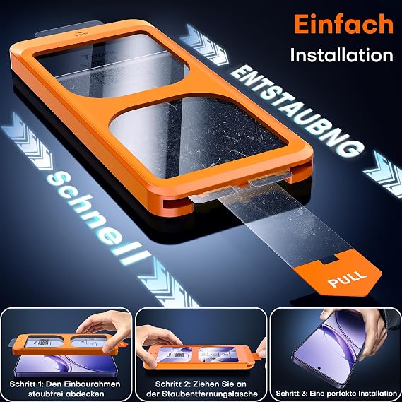 TOCOL Tempered Glass for Samsung Galaxy S24 Plus Easy to Install