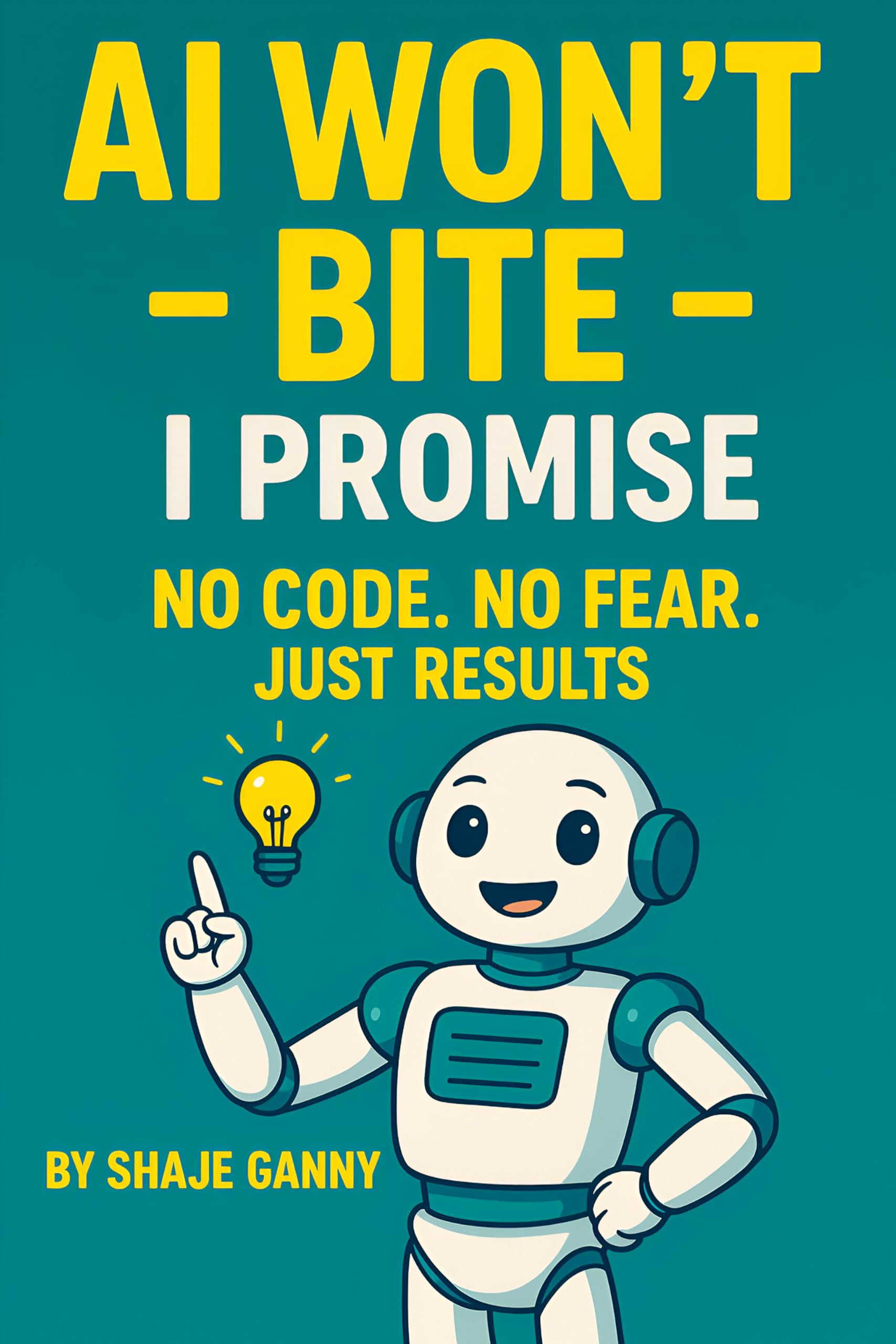 AI Won't Bite: No Code. No Fear. Just Results—An Easy AI Guide for Beginners to Simplify Tasks and Future-Proof Yourself