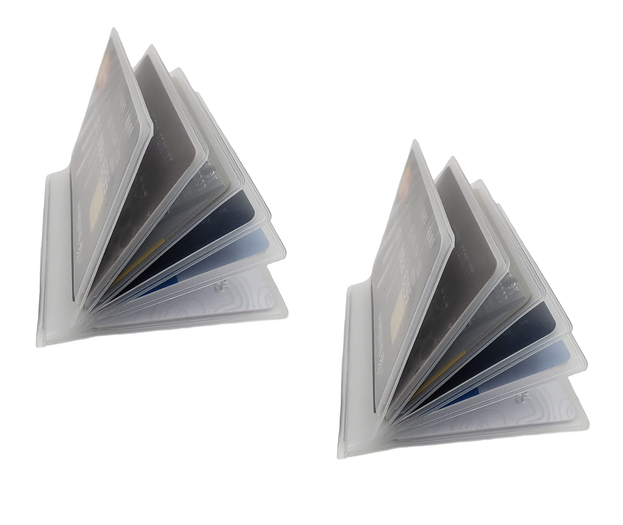 ag walletsSet of 2 Clear Premium Quality Wallet Inserts from (Trifold), Trifold, One Size, Trifold Wallet