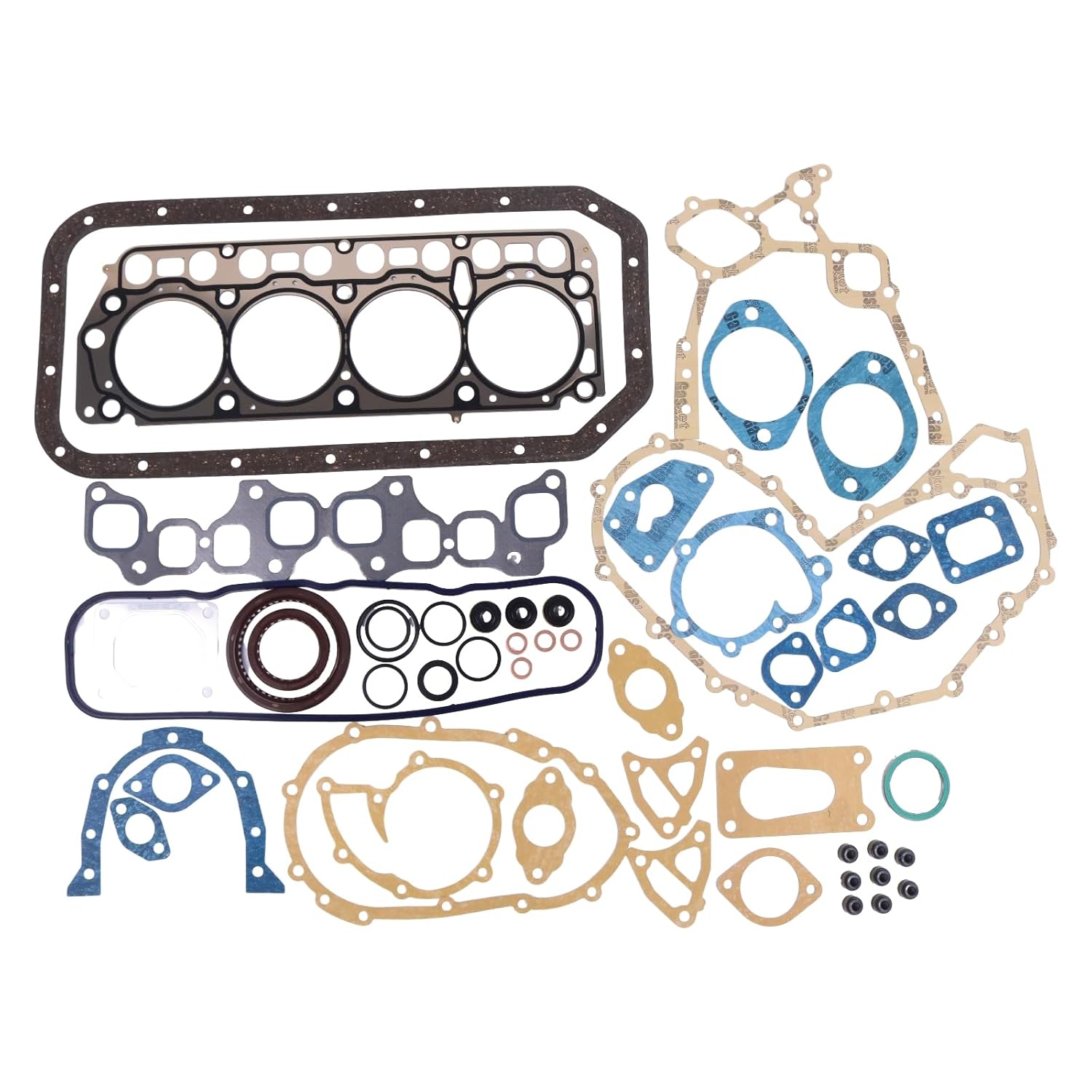 4Y LPG Engine Full Gasket Kit Head Gasket Set 04111-20301-71 041112030171 Compatible with Toyota 4Y Engine 42-6FGCU15 5-7FG10-30 5FG 6FG 7FG Forklift Truck