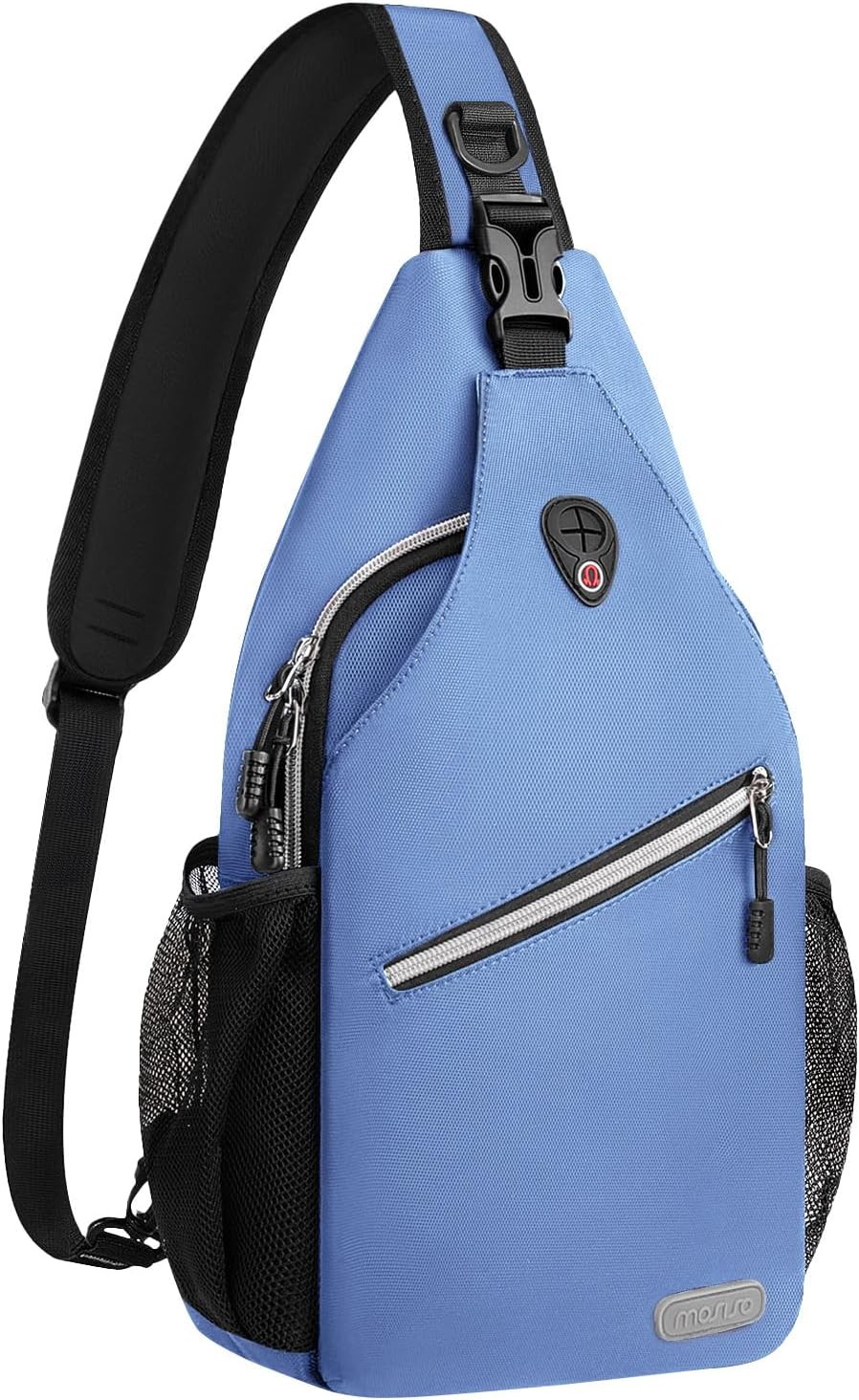 MOSISO Small Sling Bag for Women Men, Casual Crossbody Shoulder Bag, Sling Backpack Chest Daypack forTravel Hiking
