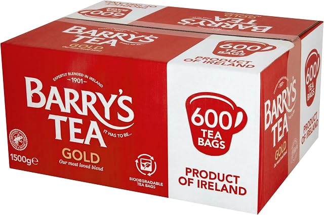 Barry's Tea Gold Blend 600 Biodegradable Black Tea Bags