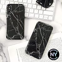 Vista 2 de VELVET CAVIAR Funda compatible con Samsung Galaxy S8 para niñas y mujeres, bonitas fundas protectoras para teléfonos (mármol negro)