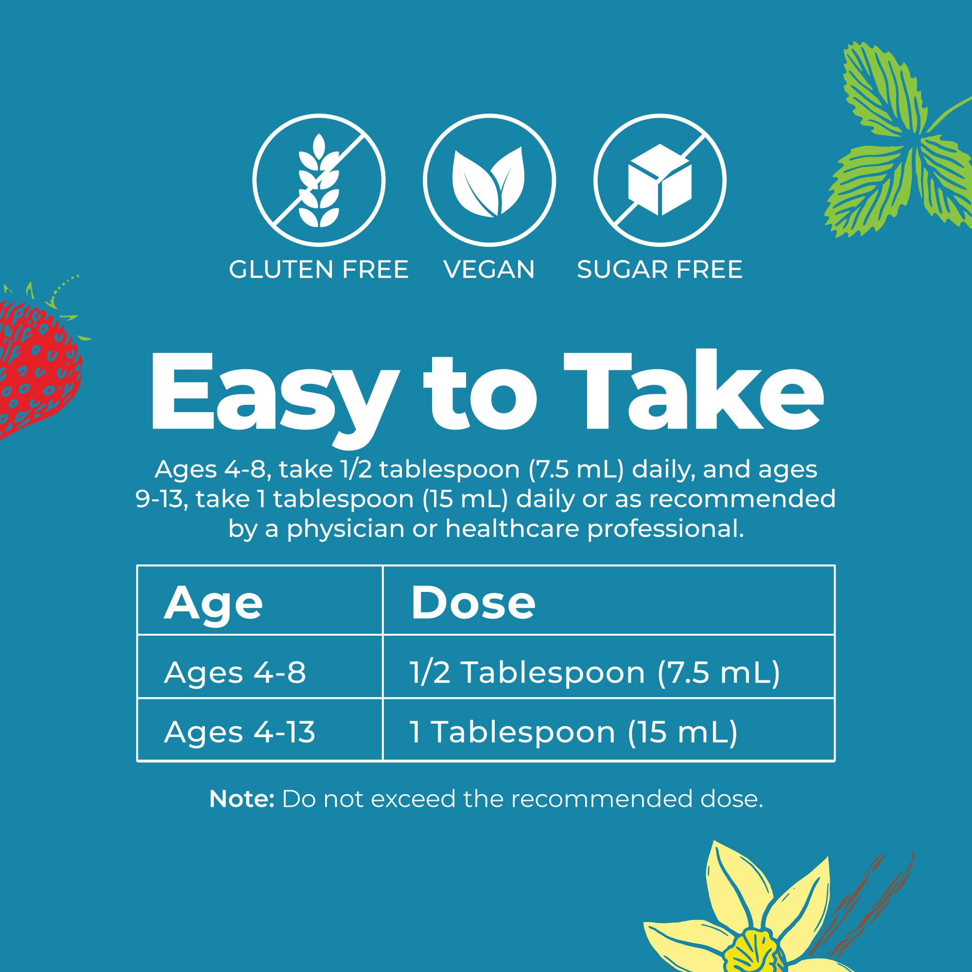 MARYRUTH'S Organic Kids Multivitamin Liposomal, 15.22 oz, Immune Support — Amazon image 8