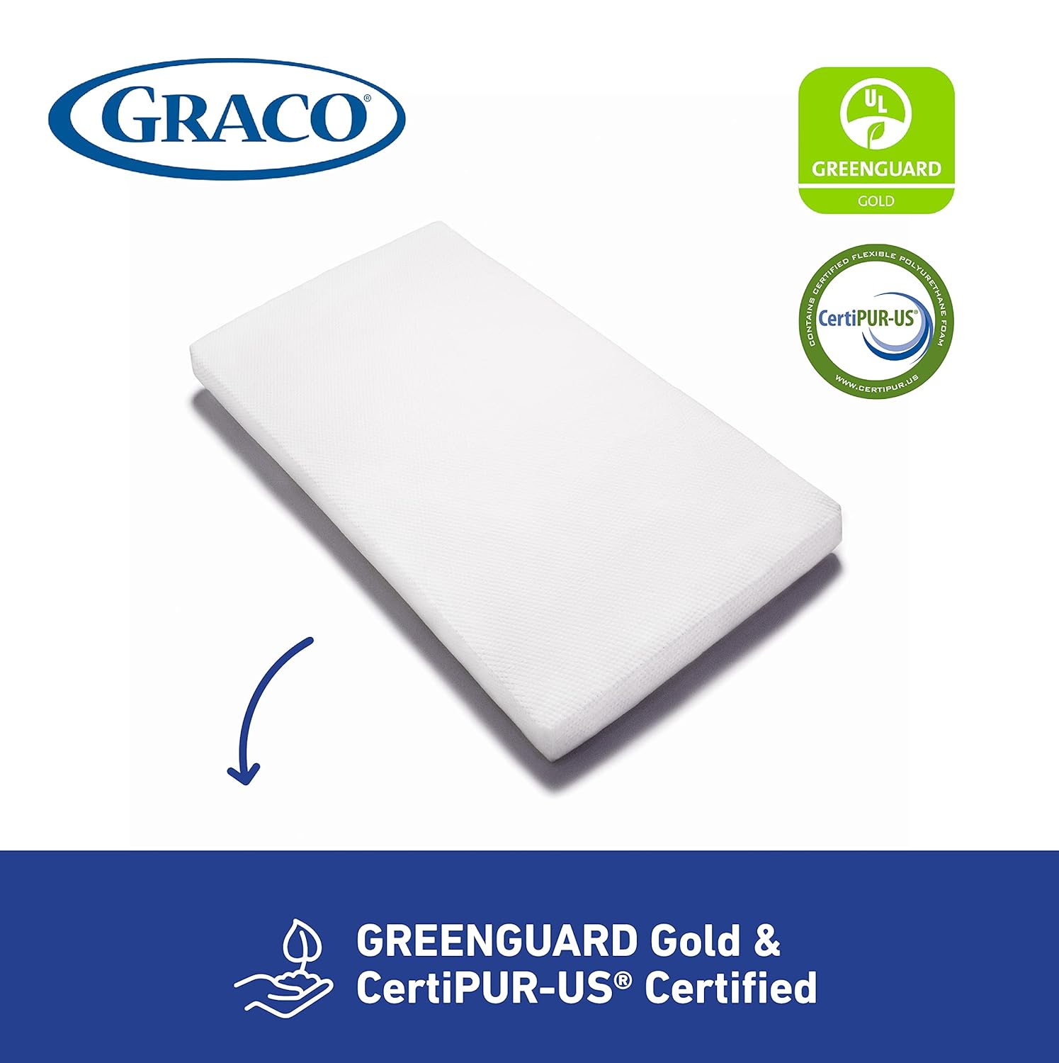 Buy Graco Premium Foam Crib & Toddler Mattress 2021 Edition