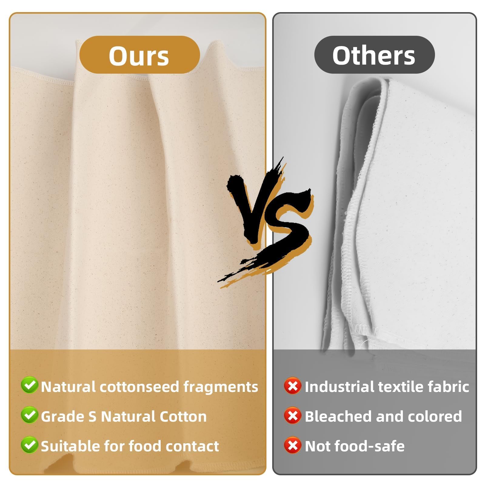 Snapklik.com : Bakers Couche And Proofing Cloth For Bread Baking, 18x30 ...