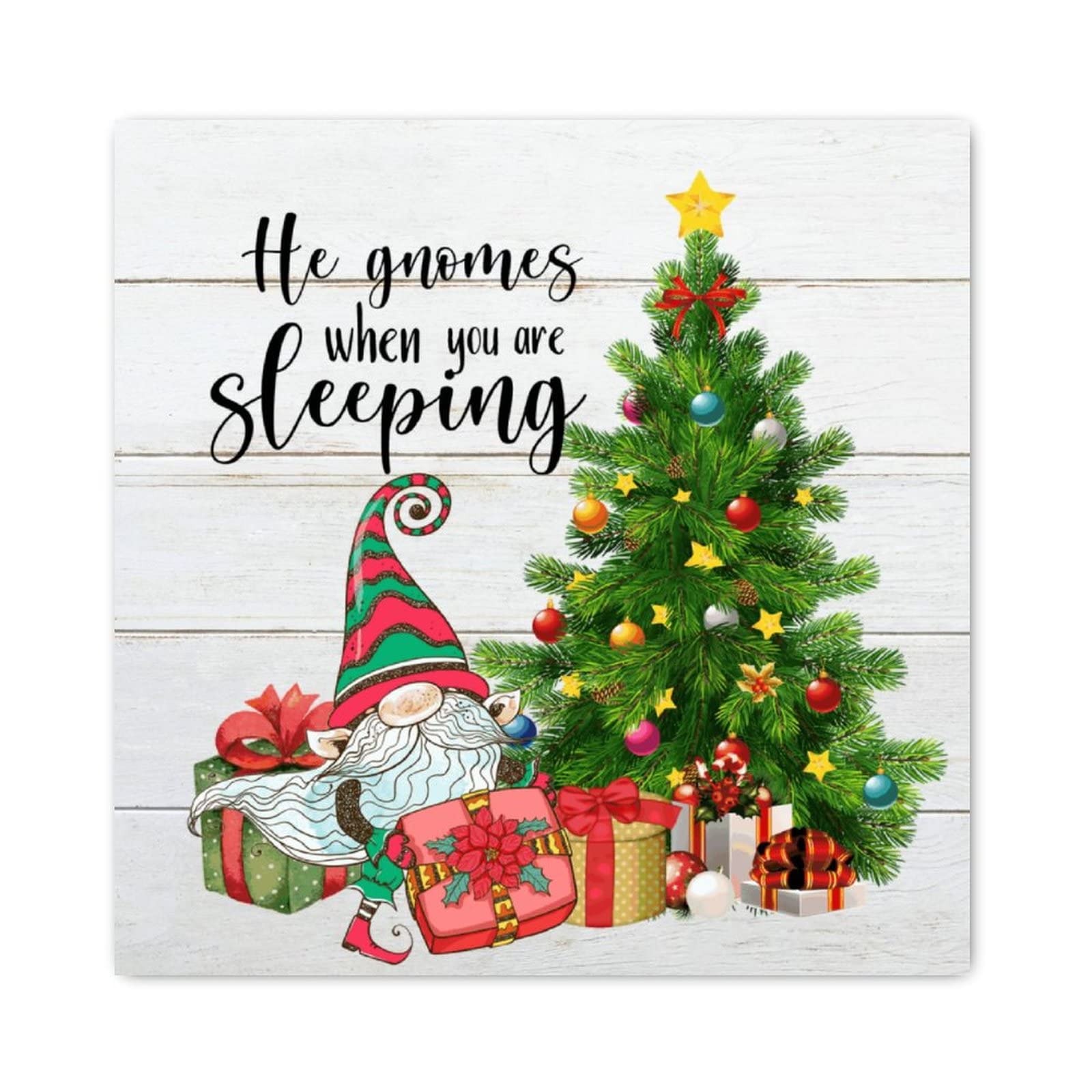 Panneau en bois pour rompre la monotonie murale avec une décoration de Noël élégante